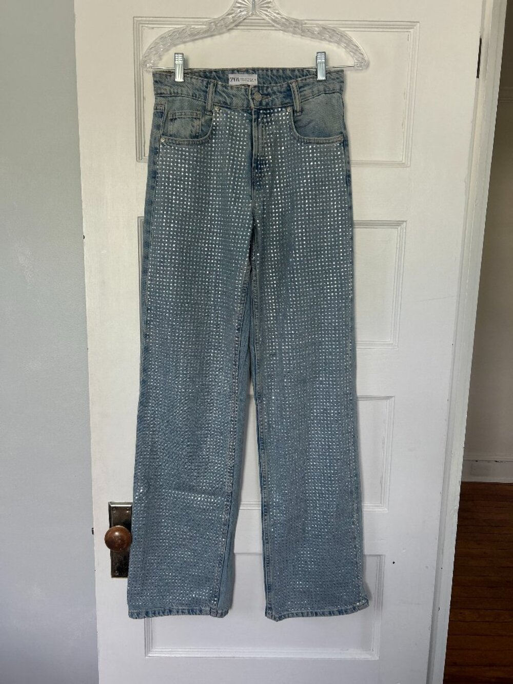 Zara Rhinestone Jeans
